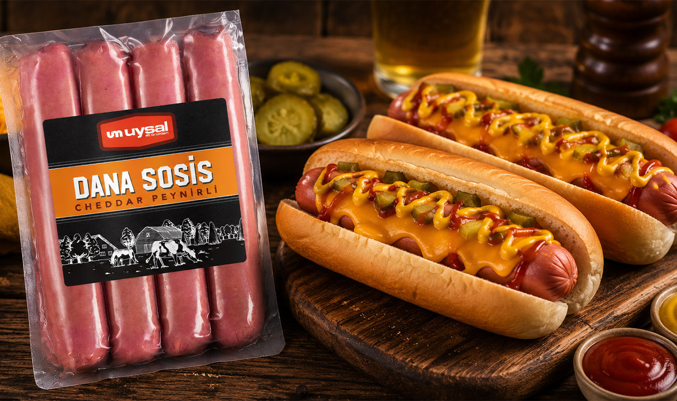 Cheddar Sosisli Hot Dog